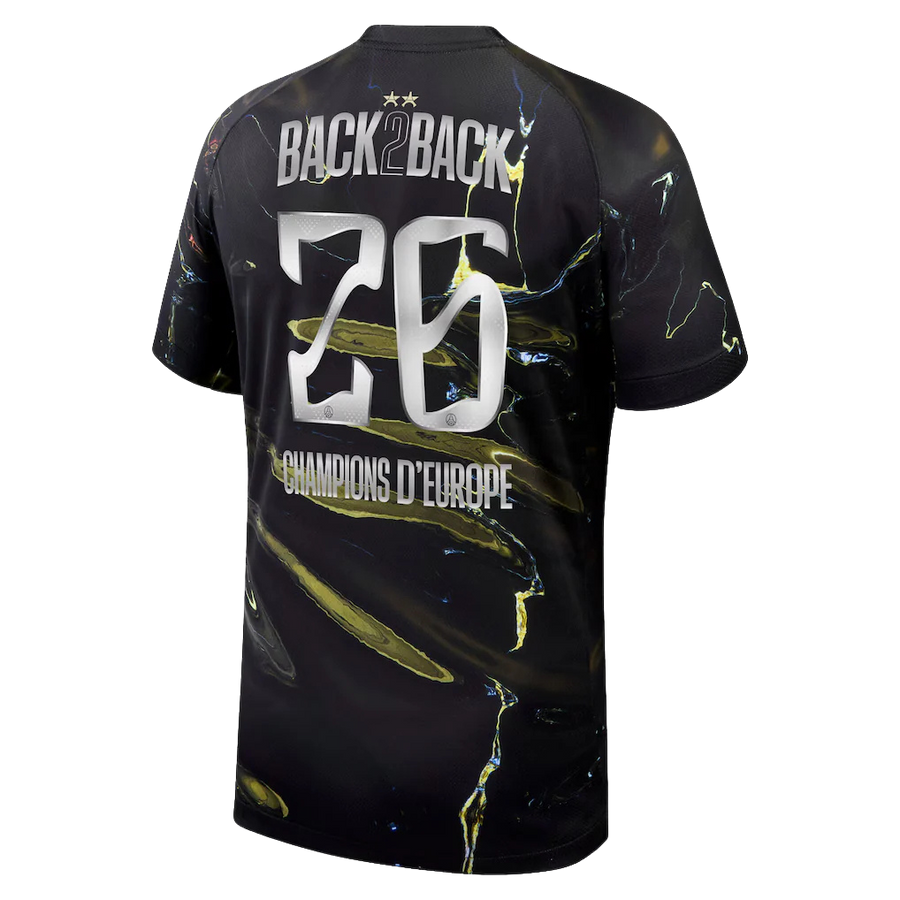 Maillot PSG - Champions d'Europe Back 2 Back Jordan Night Edition 25/26